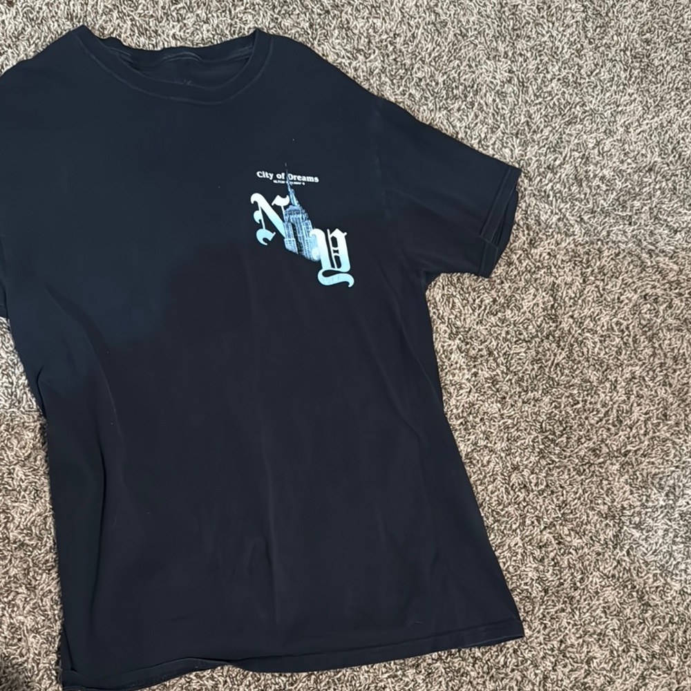Fashion Nova Black NY Graphic Tee